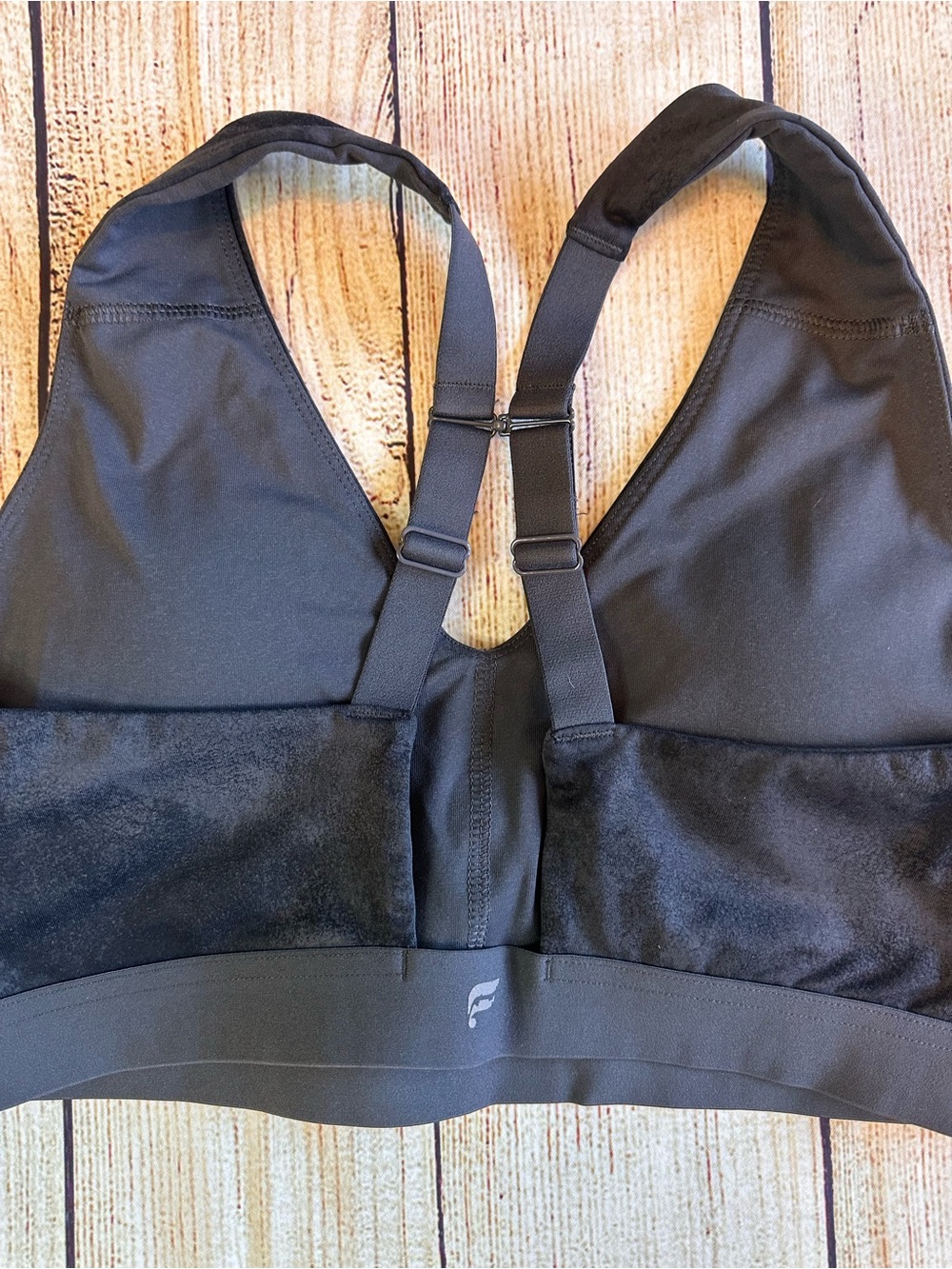 Fabletics All Day Every Day Low Impact Bra Onyx Smudge M - Picture 3 of 4